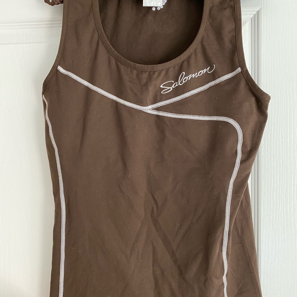 Salmon Tank with built in bra